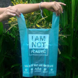 100%の注文のロゴとなされる生物分解性のごみ袋PLAのプラスチック