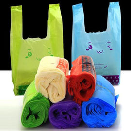 100%の生物分解性の買い物袋、Tシャツの堆肥食料雑貨入れの袋