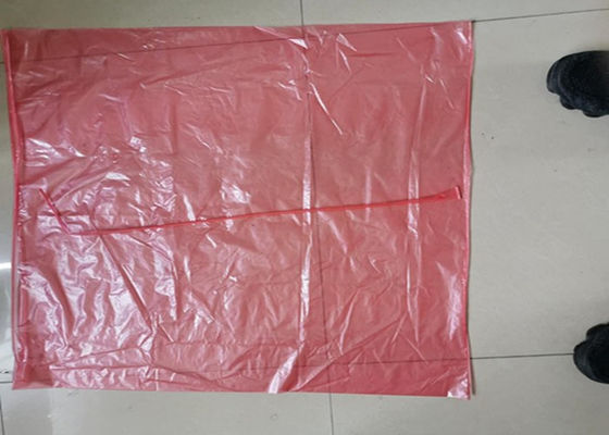 ピンクの病院の麻布のための840mm x 660mm x 25um熱い水溶性の洗濯袋