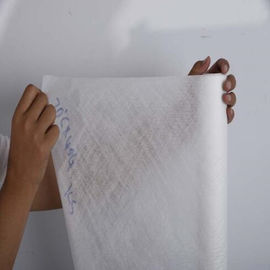 無料サンプル 40 度ホワイト PVA ロールの冷水溶性不織布