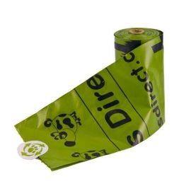 PLAの生物分解性の船尾は利用できるディスペンサーの注文のロゴの飼い犬の使用を袋に入れます